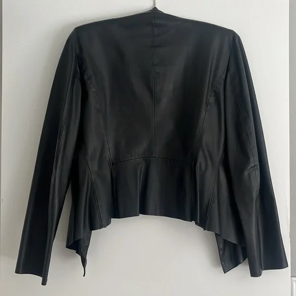 Zara Faux Leather Blazer - Picture 3 of 5